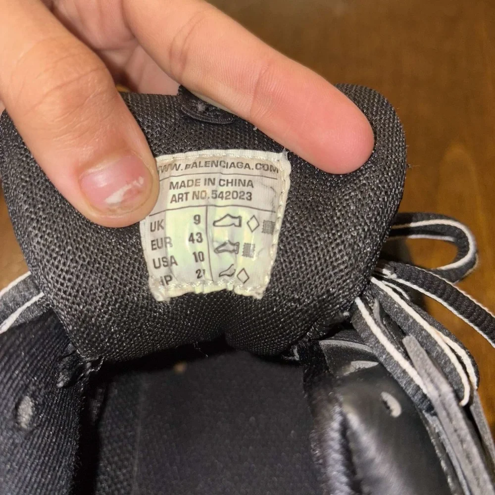 Balenciaga track runners black - Picture 2 of 6